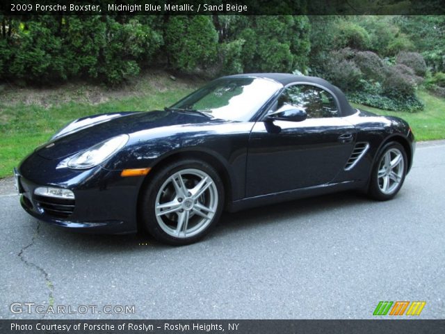 2009 Porsche Boxster  in Midnight Blue Metallic