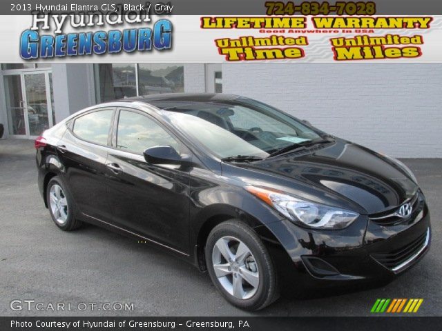 2013 Hyundai Elantra GLS in Black