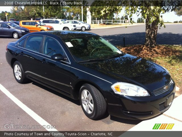 2008 Chevrolet Impala LS in Black