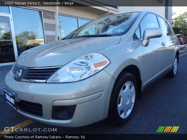 2007 Nissan Versa S in Sandstone