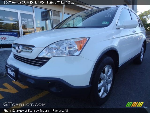 2007 Honda CR-V EX-L 4WD in Taffeta White