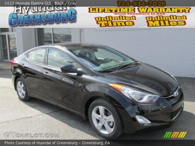 2013 Hyundai Elantra GLS in Black