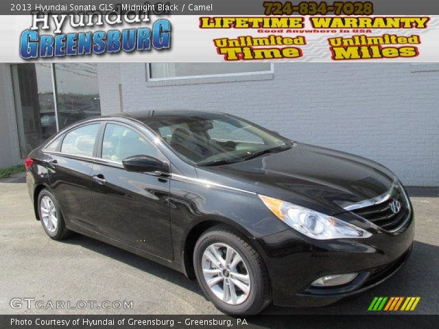 2013 Hyundai Sonata GLS in Midnight Black