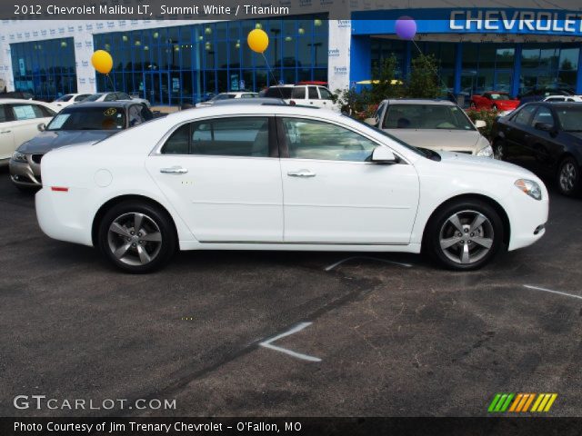 2012 Chevrolet Malibu LT in Summit White