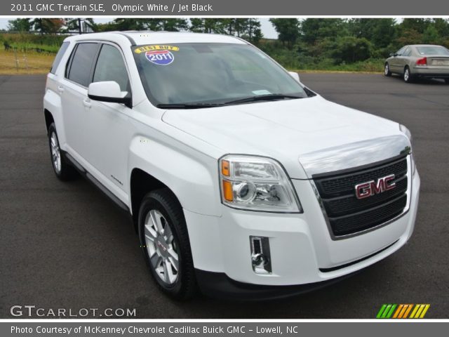 2011 GMC Terrain SLE in Olympic White