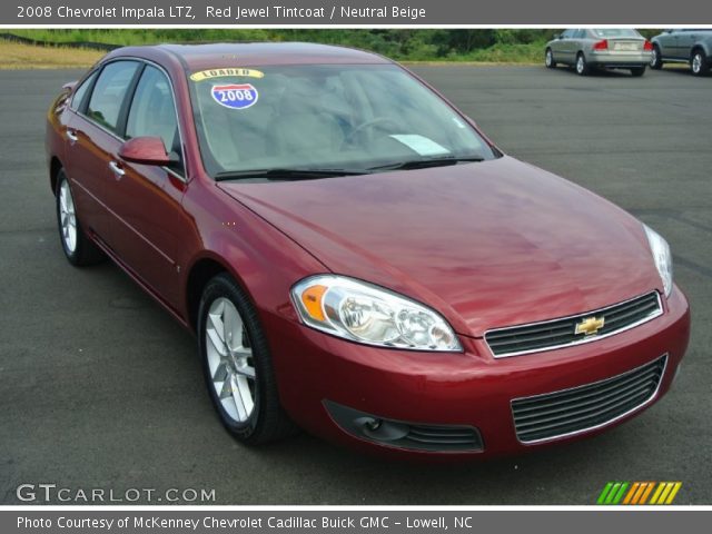 2008 Chevrolet Impala LTZ in Red Jewel Tintcoat