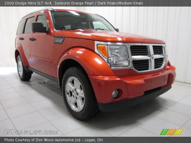 2009 Dodge Nitro SLT 4x4 in Sunburst Orange Pearl