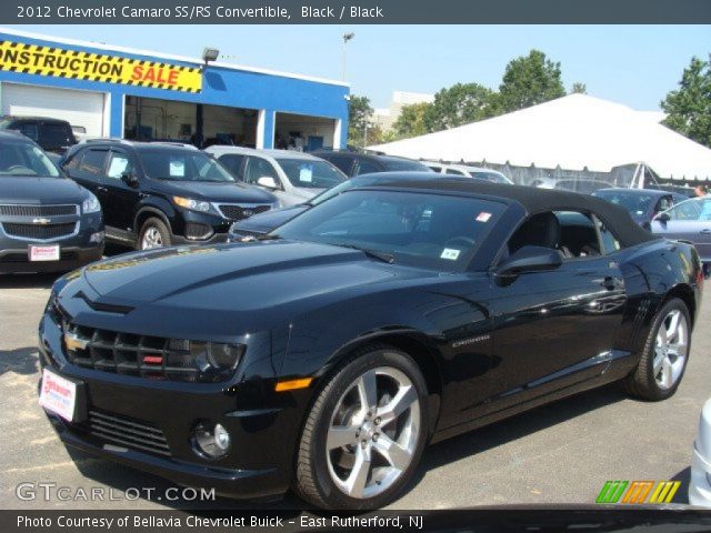 2012 Chevrolet Camaro SS/RS Convertible in Black