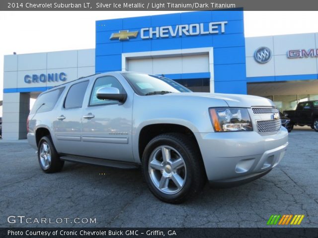 2014 Chevrolet Suburban LT in Silver Ice Metallic