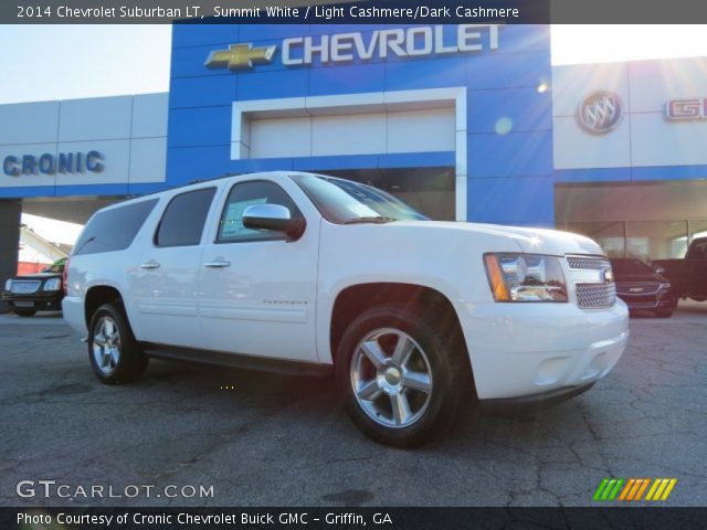 2014 Chevrolet Suburban LT in Summit White