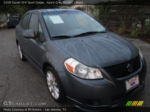 2008 Suzuki SX4 Sport Sedan in Azure Grey Metallic