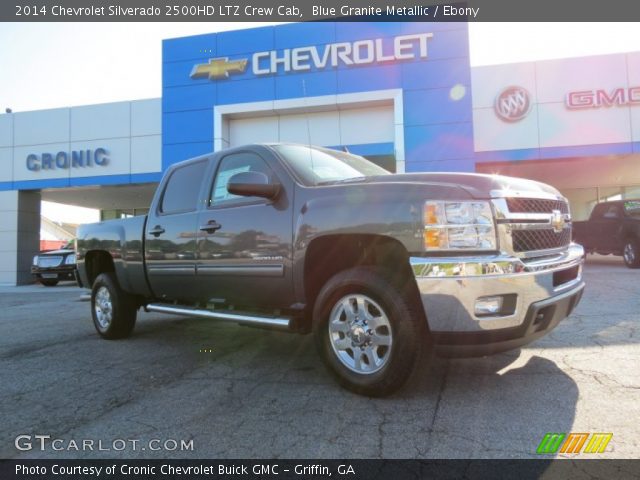 2014 Chevrolet Silverado 2500HD LTZ Crew Cab in Blue Granite Metallic