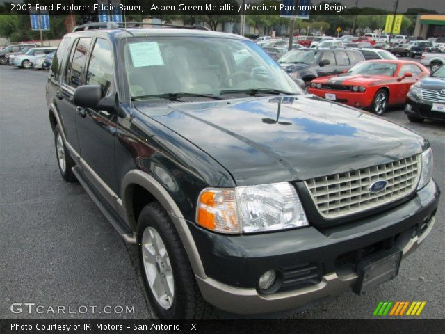 2003 Ford Explorer Eddie Bauer in Aspen Green Metallic