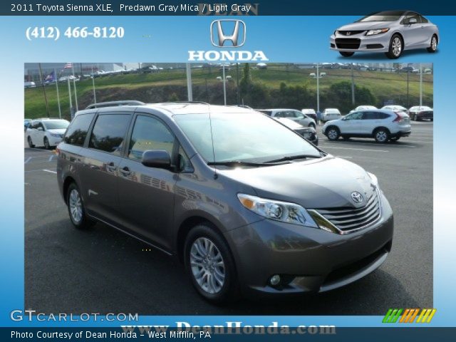 2011 Toyota Sienna XLE in Predawn Gray Mica