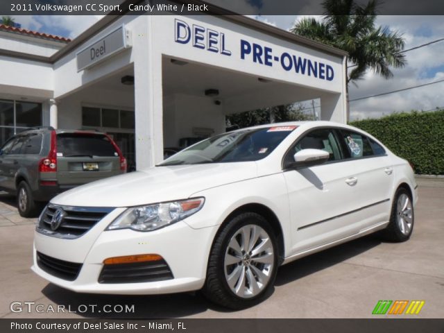 2011 Volkswagen CC Sport in Candy White