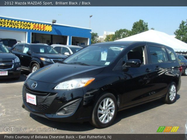 2012 Mazda MAZDA5 Sport in Brilliant Black