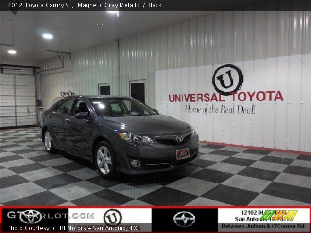 2012 Toyota Camry SE in Magnetic Gray Metallic
