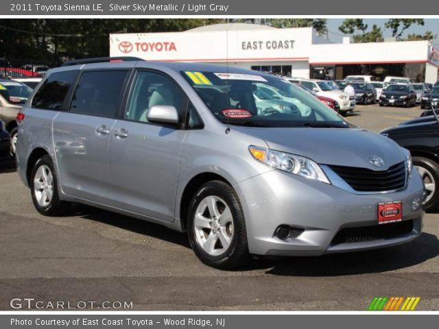 2011 Toyota Sienna LE in Silver Sky Metallic