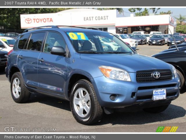 2007 Toyota RAV4 4WD in Pacific Blue Metallic