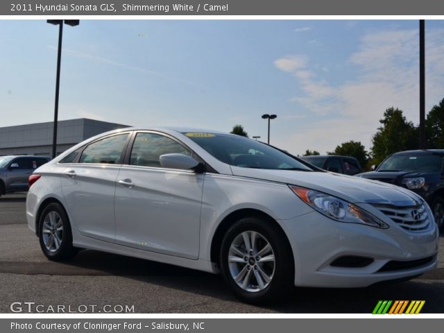 2011 Hyundai Sonata GLS in Shimmering White