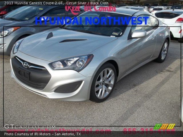 2013 Hyundai Genesis Coupe 2.0T in Circuit Silver