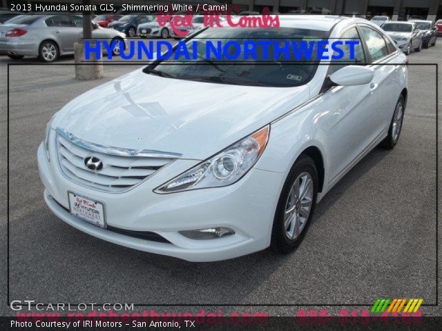 2013 Hyundai Sonata GLS in Shimmering White