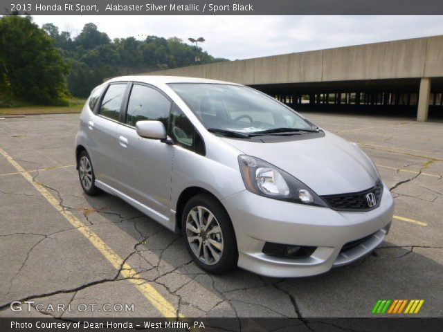 2013 Honda Fit Sport in Alabaster Silver Metallic