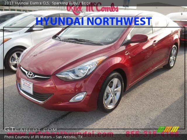 2013 Hyundai Elantra GLS in Sparkling Ruby