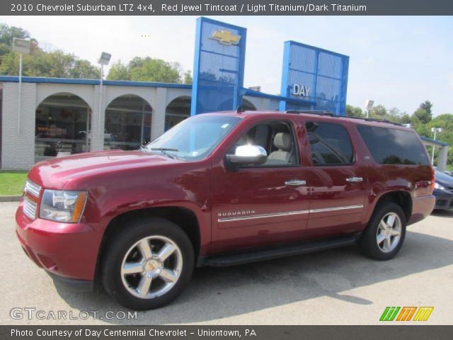 2010 Chevrolet Suburban LTZ 4x4 in Red Jewel Tintcoat