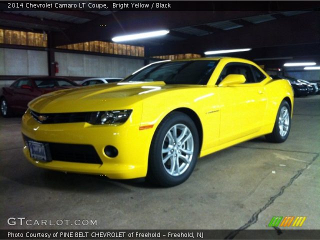2014 Chevrolet Camaro LT Coupe in Bright Yellow
