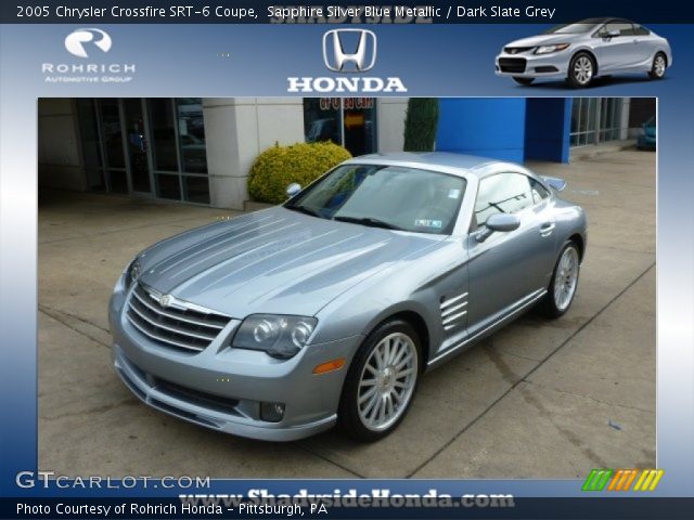 2005 Chrysler Crossfire SRT-6 Coupe in Sapphire Silver Blue Metallic