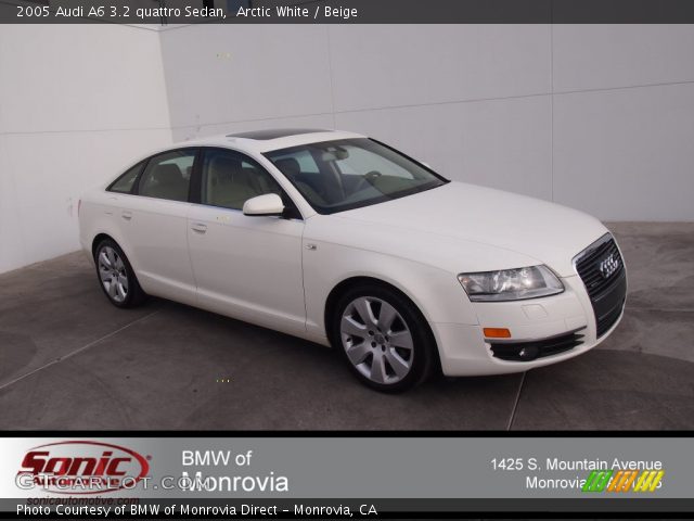2005 Audi A6 3.2 quattro Sedan in Arctic White