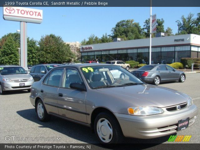 1999 Toyota Corolla CE in Sandrift Metallic