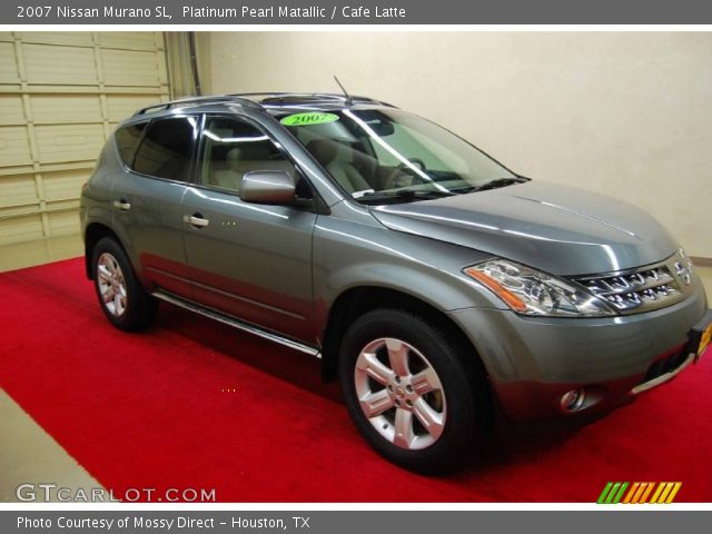 2007 Nissan Murano SL in Platinum Pearl Matallic