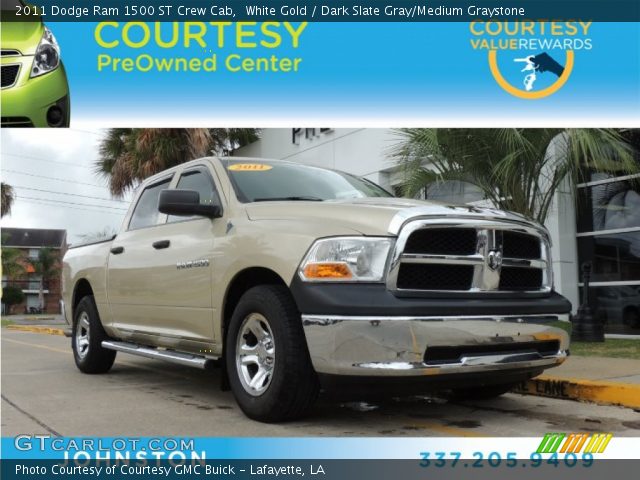 2011 Dodge Ram 1500 ST Crew Cab in White Gold