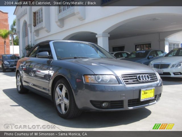 2004 Audi A4 3.0 Cabriolet in Steel Grey Metallic