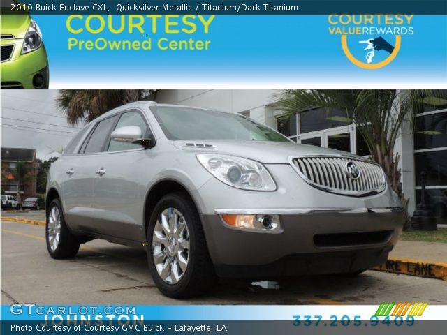 2010 Buick Enclave CXL in Quicksilver Metallic