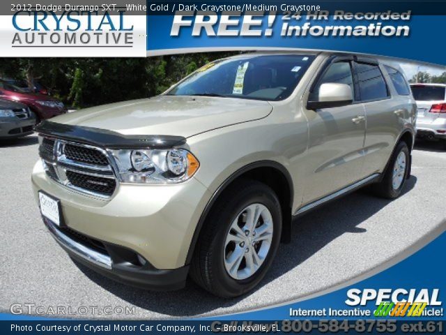 2012 Dodge Durango SXT in White Gold