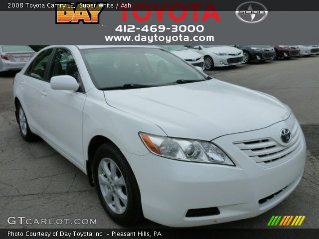 2008 Toyota Camry LE in Super White