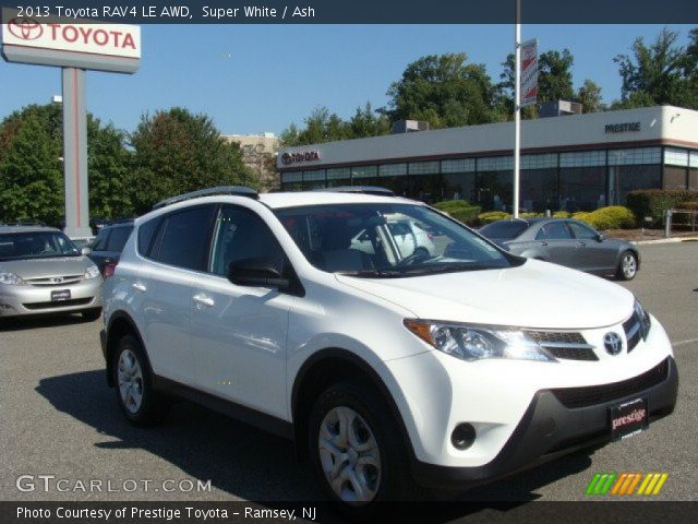 2013 Toyota RAV4 LE AWD in Super White