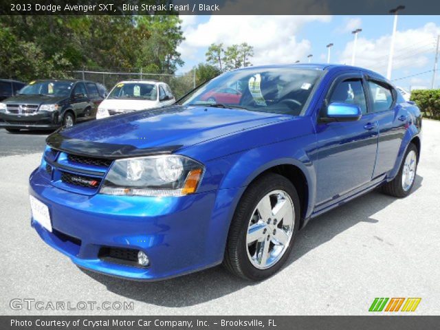 2013 Dodge Avenger SXT in Blue Streak Pearl