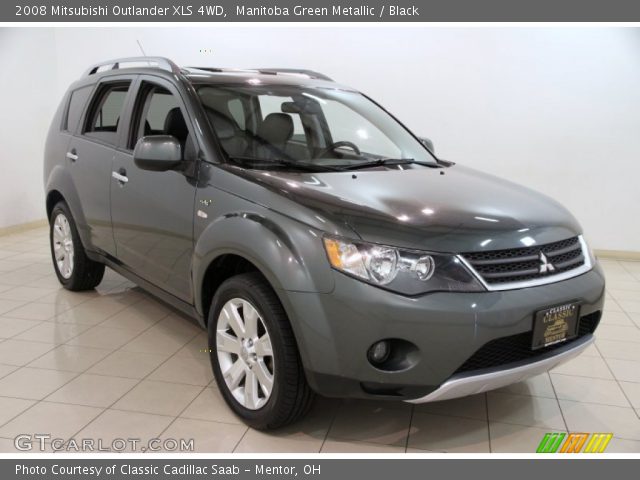 2008 Mitsubishi Outlander XLS 4WD in Manitoba Green Metallic