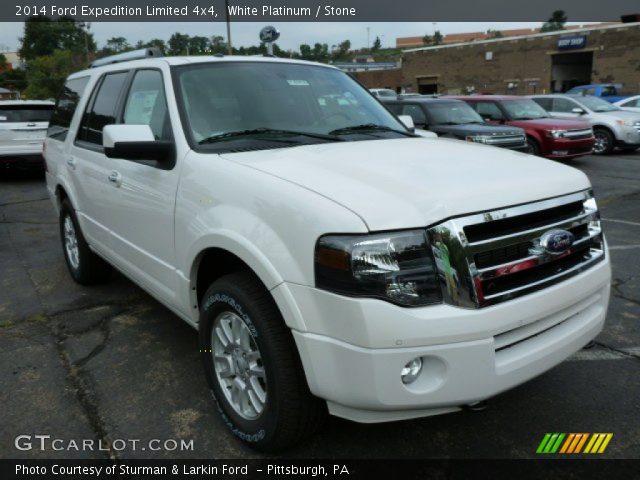 2014 Ford Expedition Limited 4x4 in White Platinum