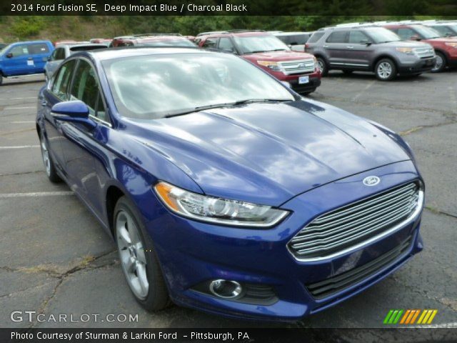 2014 Ford Fusion SE in Deep Impact Blue