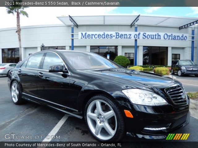 2011 Mercedes-Benz S 550 Sedan in Black