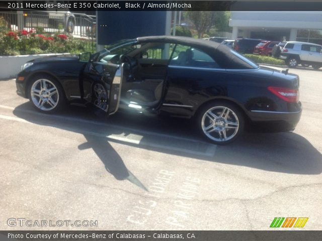 2011 Mercedes-Benz E 350 Cabriolet in Black