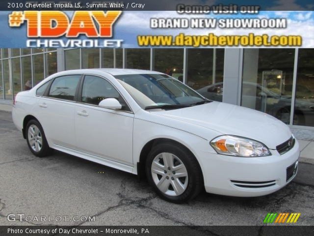 2010 Chevrolet Impala LS in Summit White