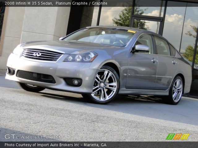 2008 Infiniti M 35 S Sedan in Platinum Graphite