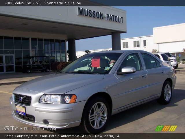 2008 Volvo S60 2.5T in Silver Metallic