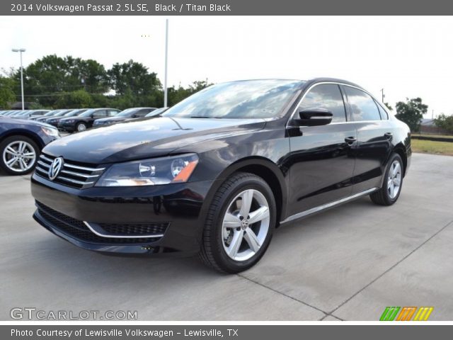 2014 Volkswagen Passat 2.5L SE in Black